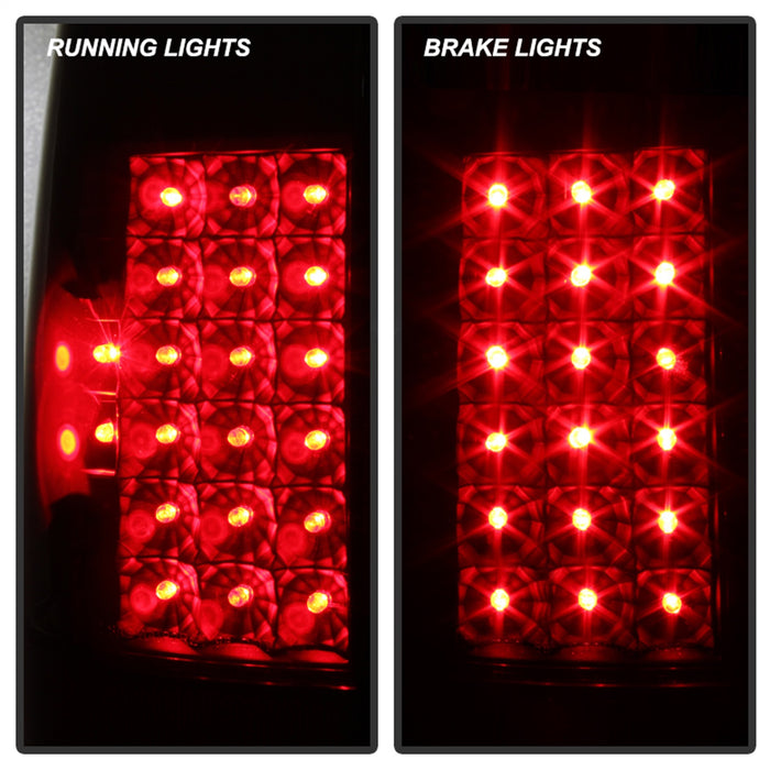 Spyder Auto 9027642 XTune LED Tail Lights; Black Smoke; - Truck Part Superstore