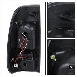 Spyder Auto 9027680 XTune LED Tail Lights; Black; - Truck Part Superstore
