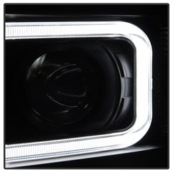 Spyder Auto 9027796 XTune Projector Headlights; Light Tube Style; Black; - Truck Part Superstore
