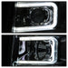 Spyder Auto 9027802 XTune Halo Projector Headlights; Light Tube Style; Chrome; - Truck Part Superstore