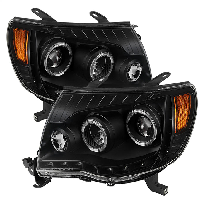 Spyder Auto 9027857 XTune Halo Projector Headlights; Black; - Truck Part Superstore
