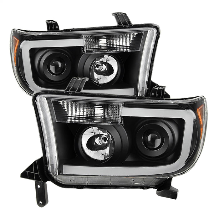 Spyder Auto 9027888 XTune LED Light Bar Projector Headlights; Black; - Truck Part Superstore