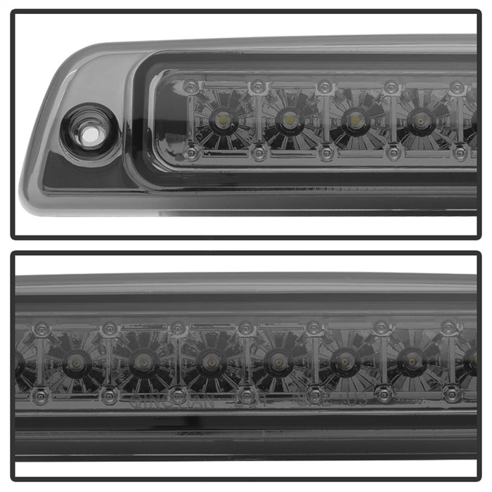 Spyder Auto 9028038 XTune 3rd Brake Light; LED; Smoke Lens; Red Bulb; - Truck Part Superstore