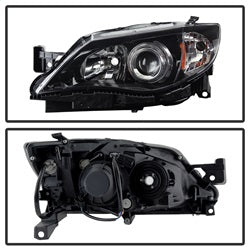 Spyder Auto 9028281 XTune Headlights; Halogen Models Only; Bulbs Not Included; Black; - Truck Part Superstore