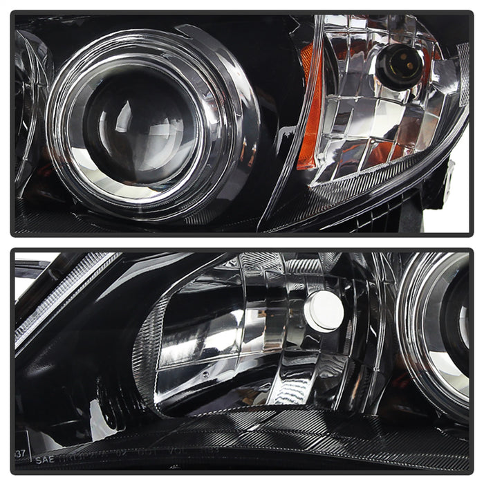 Spyder Auto 9028281 XTune Headlights; Halogen Models Only; Bulbs Not Included; Black; - Truck Part Superstore