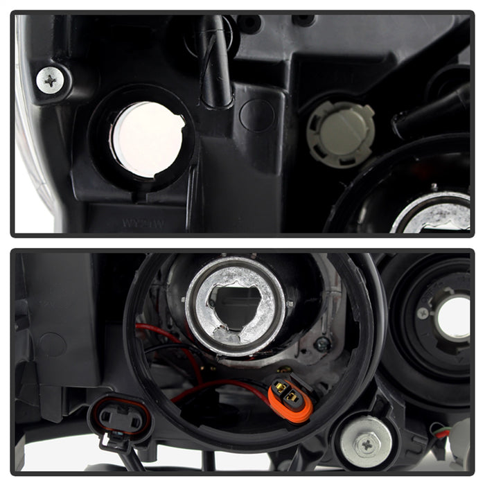 Spyder Auto 9028281 XTune Headlights; Halogen Models Only; Bulbs Not Included; Black; - Truck Part Superstore