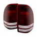 Spyder Auto 9028762 XTune LED Tail Lights; OEM; Red Smoked; - Truck Part Superstore