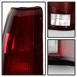 Spyder Auto 9028786 XTune LED Tail Lights; OEM; Red Smoke; - Truck Part Superstore