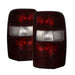 Spyder Auto 9028809 XTune Tail Lights; OEM Style; w/Black Rim; Red Smoked; - Truck Part Superstore