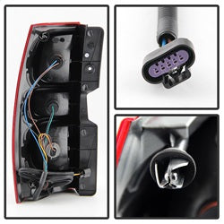 Spyder Auto 9028861 XTune Tail Light; RH(Passenger) Side; OEM; - Truck Part Superstore