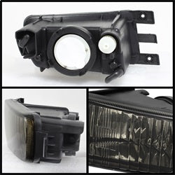 Spyder Auto 9029240 OEM Fog Lights; w/o Switch; Smoke; - Truck Part Superstore