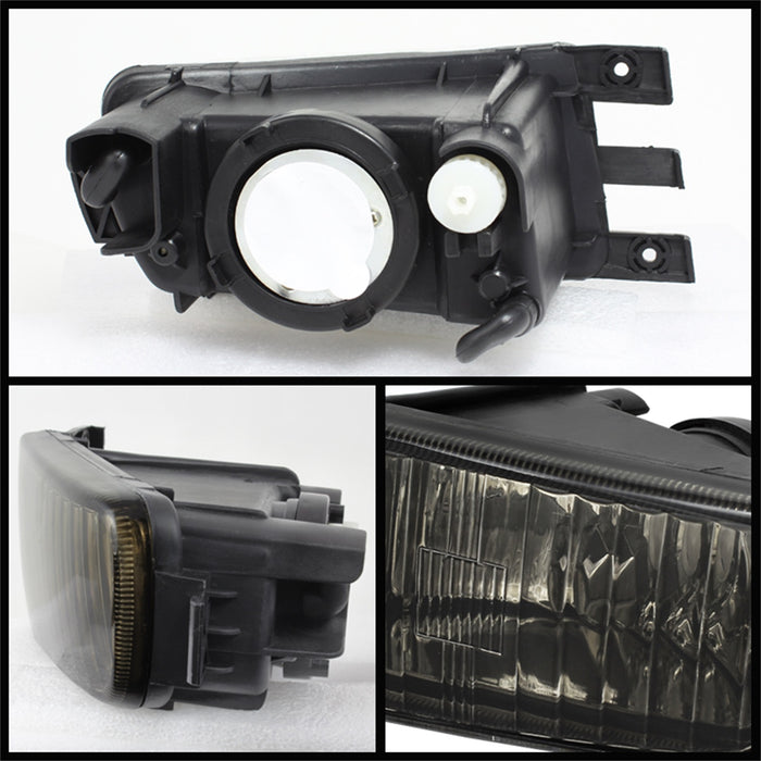 Spyder Auto 9029240 OEM Fog Lights; w/o Switch; Smoke; - Truck Part Superstore