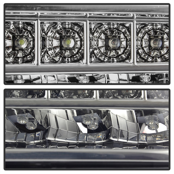 Spyder Auto 9029318 XTune Bumper Lights; LED; Chrome; - Truck Part Superstore