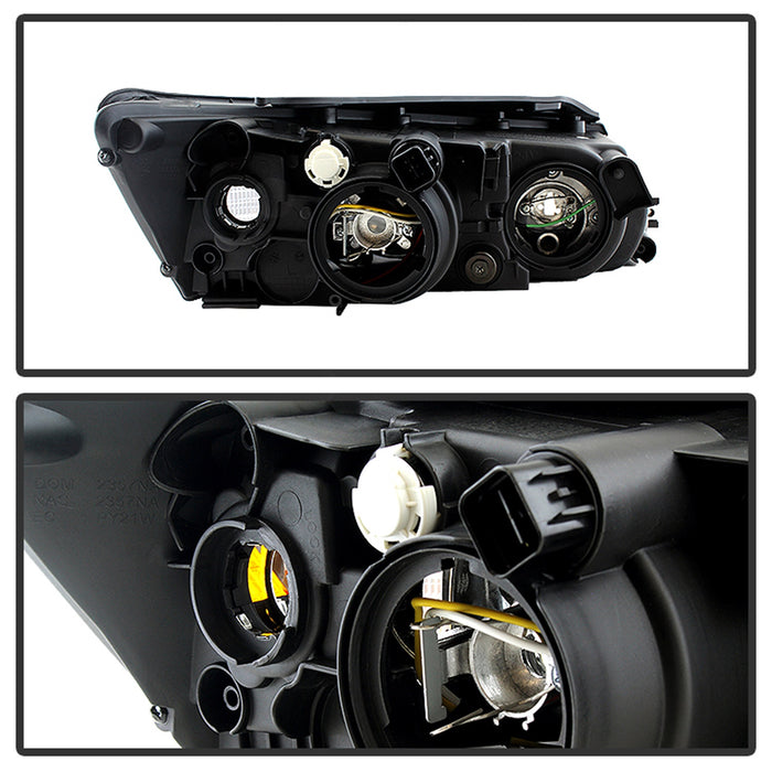 Spyder Auto 9029677 OEM Style Headlights; Black; - Truck Part Superstore