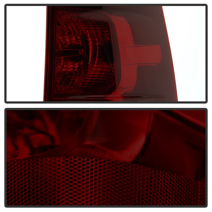 Spyder Auto 9030222 XTune LED Tail Lights; OEM; Red Smoke; - Truck Part Superstore