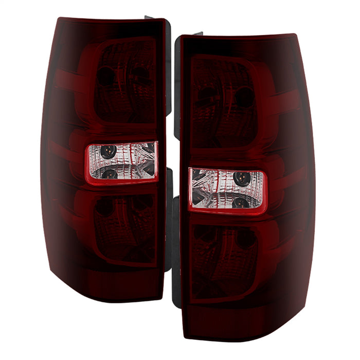 Spyder Auto 9030222 XTune LED Tail Lights; OEM; Red Smoke; - Truck Part Superstore