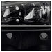 Spyder Auto 9030253 XTune Crystal Headlights/Bumper Lights; Black Smoke; - Truck Part Superstore