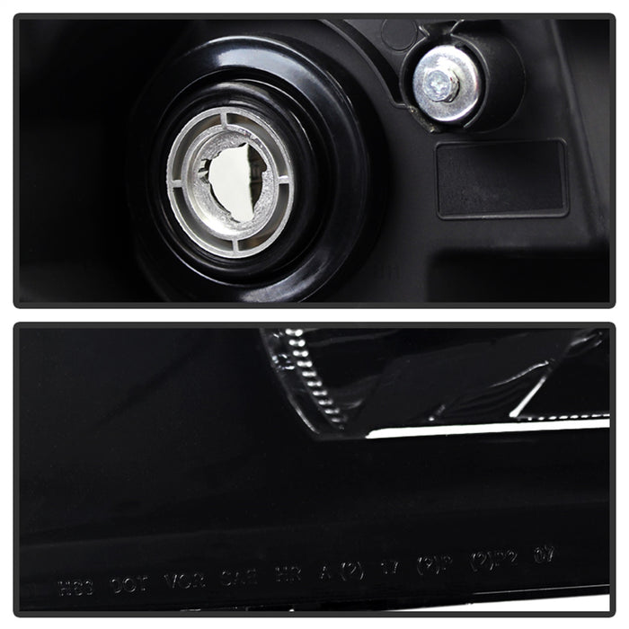 Spyder Auto 9030260 XTune Crystal Headlights; Black Smoke; - Truck Part Superstore