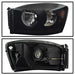 Spyder Auto 9030369 XTune Crystal Headlights; Amber/Black Smoke; - Truck Part Superstore
