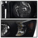 Spyder Auto 9030369 XTune Crystal Headlights; Amber/Black Smoke; - Truck Part Superstore