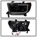 Spyder Auto 9030413 XTune LED Light Bar Projector Headlights; Black Smoke; - Truck Part Superstore