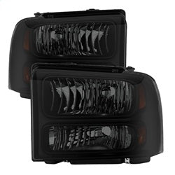 Spyder Auto 9030444 XTune Crystal Headlights; Black Smoke; - Truck Part Superstore