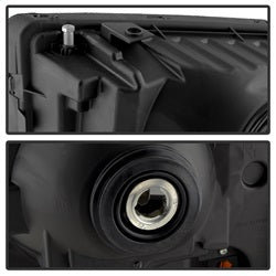 Spyder Auto 9030444 XTune Crystal Headlights; Black Smoke; - Truck Part Superstore