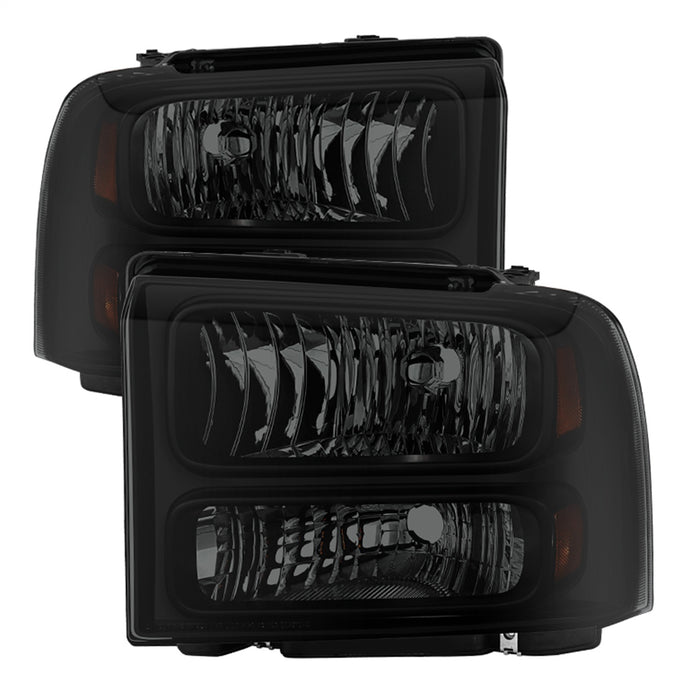 Spyder Auto 9030444 XTune Crystal Headlights; Black Smoke; - Truck Part Superstore