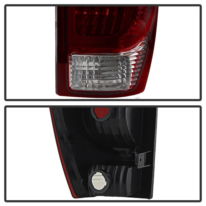 Spyder Auto 9030512 XTune LED Tail Lights; OEM; Red Smoke; - Truck Part Superstore