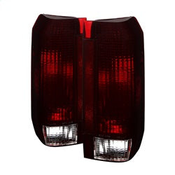 Spyder Auto 9030567 XTune Tail Lights; OE; Red Smoke; - Truck Part Superstore