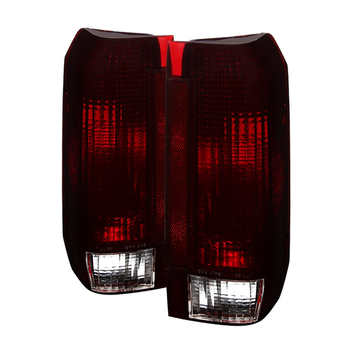 Spyder Auto 9030567 XTune Tail Lights; OE; Red Smoke; - Truck Part Superstore