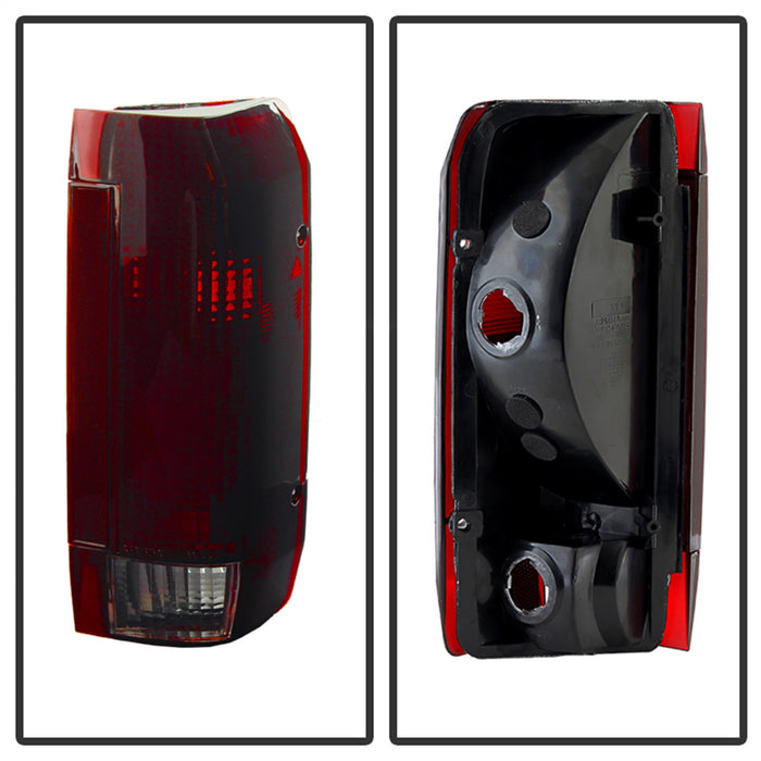Spyder Auto 9030567 XTune Tail Lights; OE; Red Smoke; - Truck Part Superstore