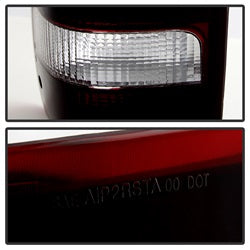 Spyder Auto 9030574 XTune Tail Lights; OE; Red Smoke; - Truck Part Superstore