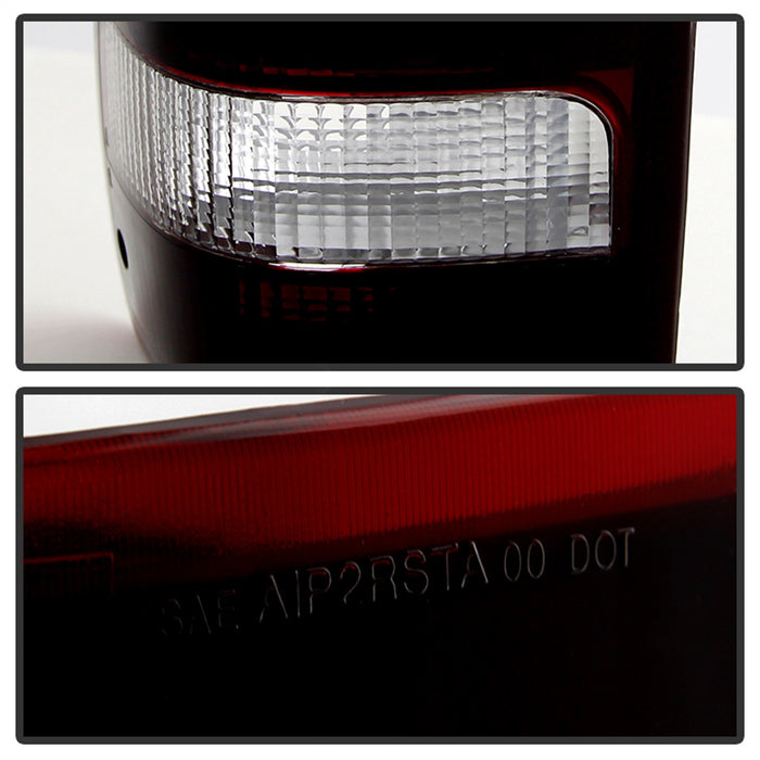 Spyder Auto 9030574 XTune Tail Lights; OE; Red Smoke; - Truck Part Superstore