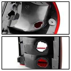 Spyder Auto 9030574 XTune Tail Lights; OE; Red Smoke; - Truck Part Superstore