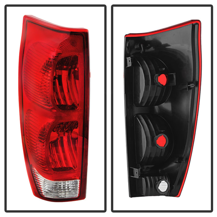 Spyder Auto 9030888 XTune Tail Light; LH(Driver) Side; OEM; - Truck Part Superstore