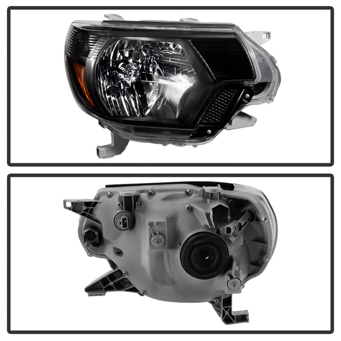 Spyder Auto 9031069 OEM Style Headlights; Black; - Truck Part Superstore