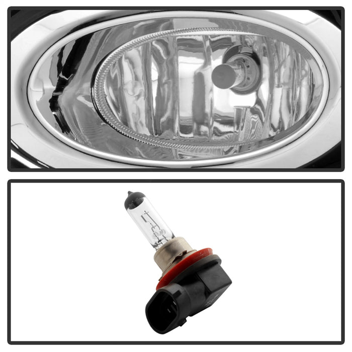 Spyder Auto 9031472 OEM Fog Lights; w/Cover And Switch; Clear; - Truck Part Superstore