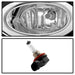 Spyder Auto 9031472 OEM Fog Lights; w/Cover And Switch; Clear; - Truck Part Superstore