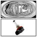 Spyder Auto 9031472 OEM Fog Lights; w/Cover And Switch; Clear; - Truck Part Superstore