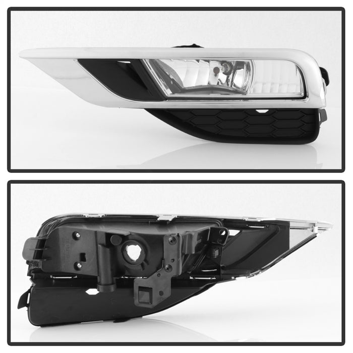 Spyder Auto 9031489 OEM Fog Lights; w/Cover And Switch; Clear; - Truck Part Superstore