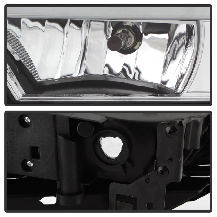 Spyder Auto 9031489 OEM Fog Lights; w/Cover And Switch; Clear; - Truck Part Superstore