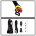 Spyder Auto 9031540 Daytime DRL LED Running Fog Lights; w/Switch; Clear; - Truck Part Superstore