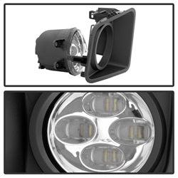 Spyder Auto 9031540 Daytime DRL LED Running Fog Lights; w/Switch; Clear; - Truck Part Superstore