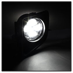 Spyder Auto 9031540 Daytime DRL LED Running Fog Lights; w/Switch; Clear; - Truck Part Superstore