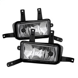 Spyder Auto 9031588 OEM Fog Lights; w/Chrome Trim Cover And Switch; Clear; - Truck Part Superstore
