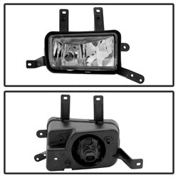 Spyder Auto 9031588 OEM Fog Lights; w/Chrome Trim Cover And Switch; Clear; - Truck Part Superstore