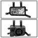 Spyder Auto 9031588 OEM Fog Lights; w/Chrome Trim Cover And Switch; Clear; - Truck Part Superstore