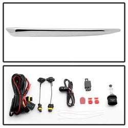 Spyder Auto 9031588 OEM Fog Lights; w/Chrome Trim Cover And Switch; Clear; - Truck Part Superstore