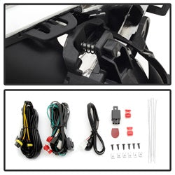 Spyder Auto 9031595 OEM Fog Lights; w/Cover And Switch; Clear; - Truck Part Superstore